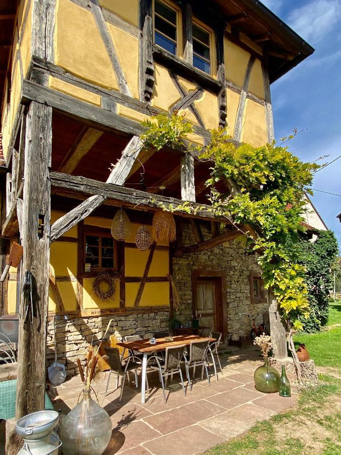 Gite Le Chut - Piscine & Jacuzzi - 11 A 14 Personnes Rangen Exteriör bild