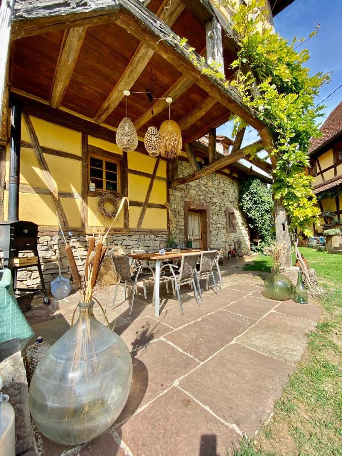 Gite Le Chut - Piscine & Jacuzzi - 11 A 14 Personnes Rangen Exteriör bild