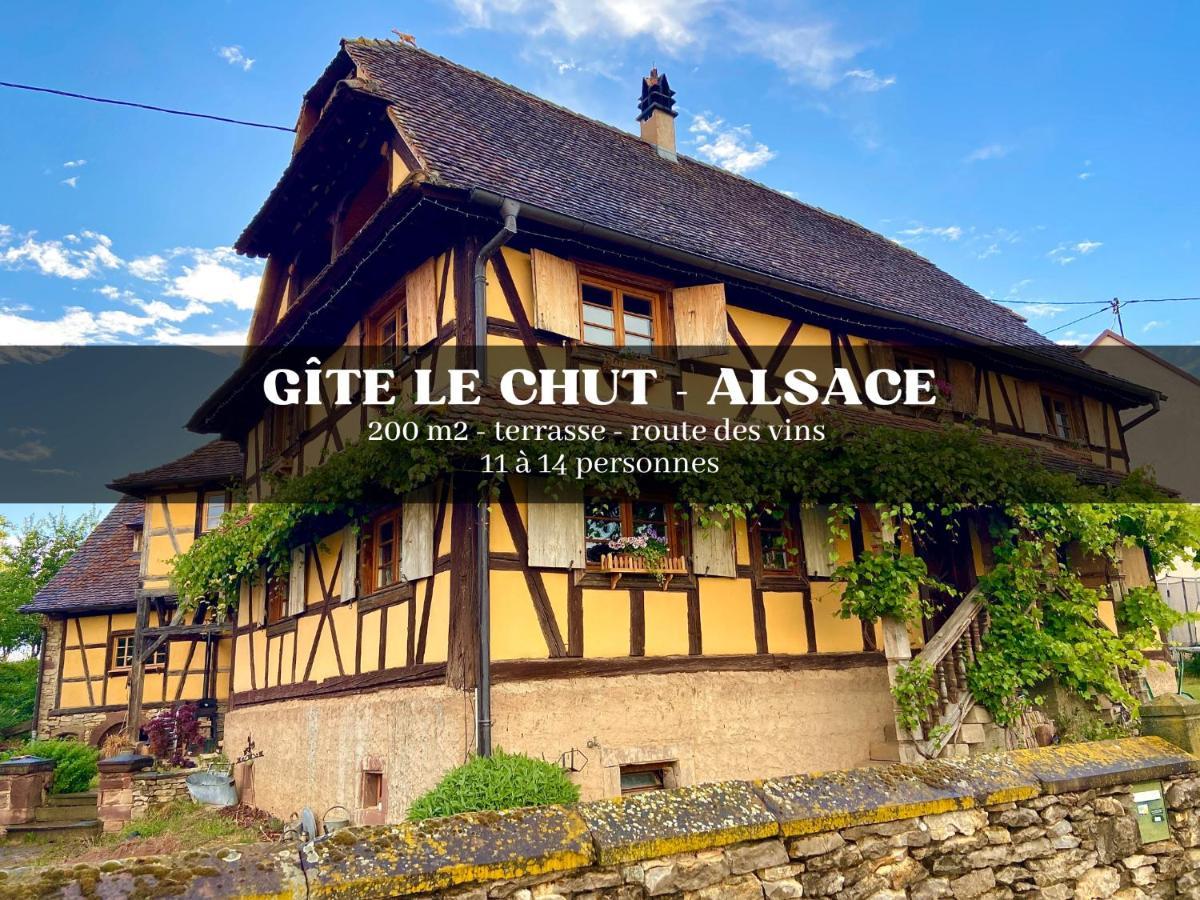 Gite Le Chut - Piscine & Jacuzzi - 11 A 14 Personnes Rangen Exteriör bild