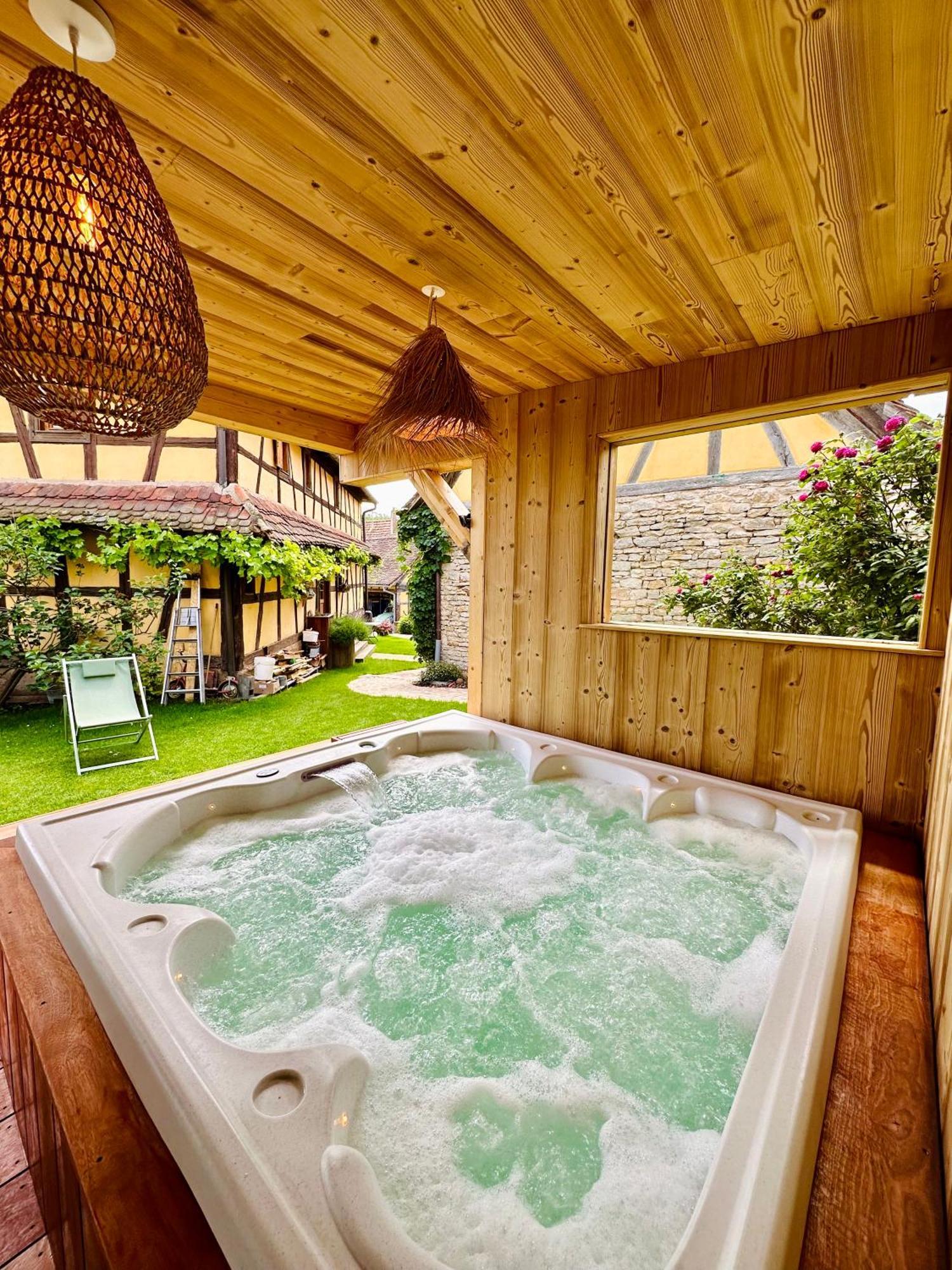 Gite Le Chut - Piscine & Jacuzzi - 11 A 14 Personnes Rangen Exteriör bild